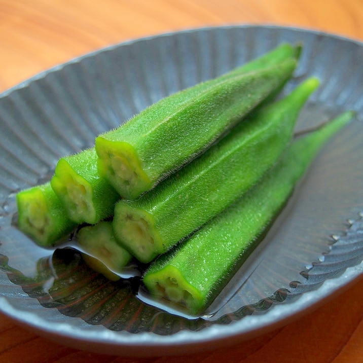 シンプルで美味しい副菜！あっさりオクラのお浸し